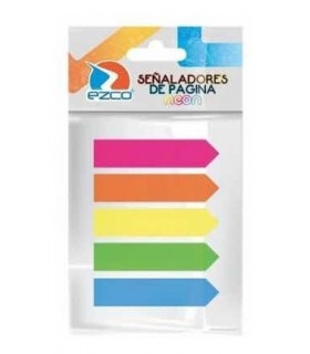 Banderitas Ezco 5 Colores Neon