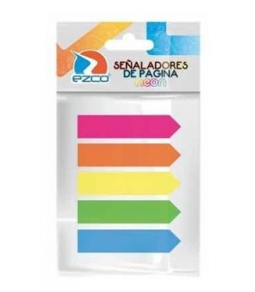 Banderitas Ezco 5 Colores Neon