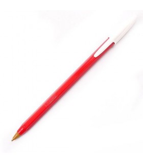 Bolígrafo Bic 1mm Opaco Rojo