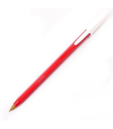 Bolígrafo Bic 1mm Opaco Rojo