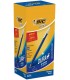 Caja Bolígrafo Bic 1mm Opaco Azul 50unidades
