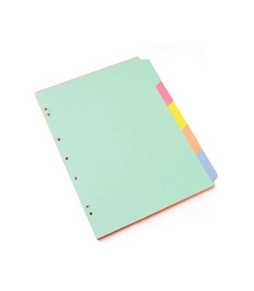 Separadores Cartulina A4 25Hjs