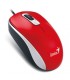 Mouse Usb Dx-110 Rojo Genius