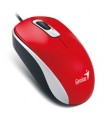 Mouse Usb Dx-110 Rojo Genius