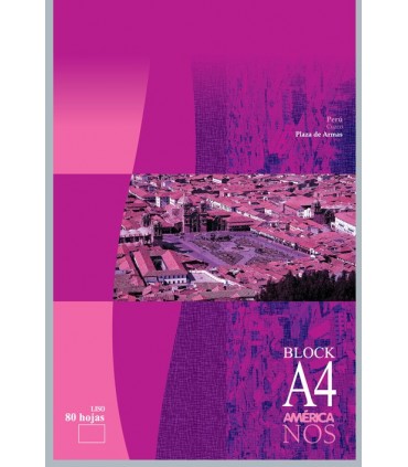 Block A4 America 80Hj Liso