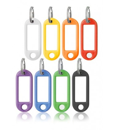 Llavero Plástico Identif. Tubo X 50 Un