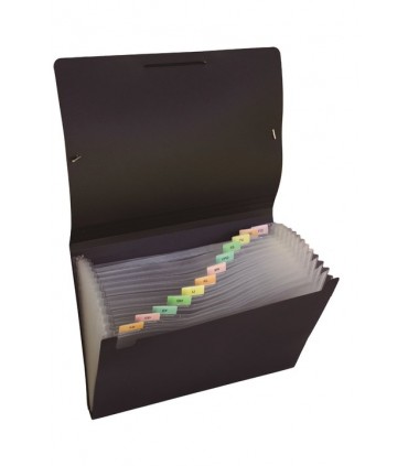 Clasificadores Falmark A4 Negro