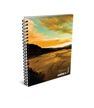 Cuaderno A4 Rayado America Terra Foto 80 Hojas