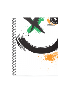 Cuaderno A4 Rayado Ledesma Essential 84 Hjs Cristal