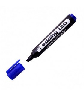 Marcador Edding 130 Azul Permanente