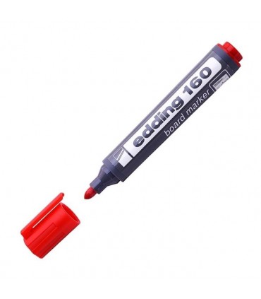 Marcador Edding 160 Rojo P/ Pizarra