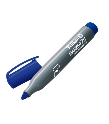 Marcador Pelikan 711 Azul Permanente