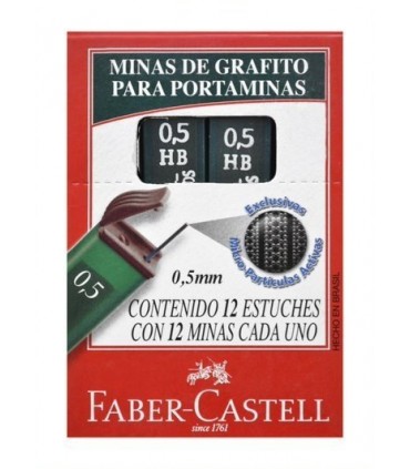 Minas 0,5Mm Faber Castell HB