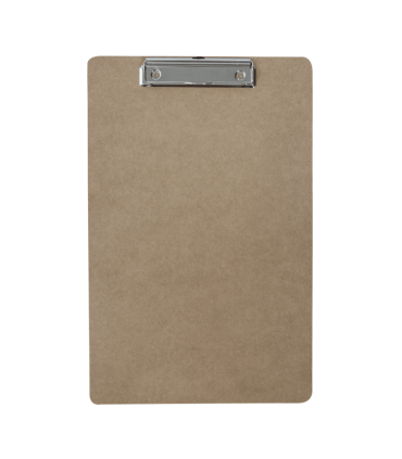 Placa Aprieta Papeles Liggo Madera A4