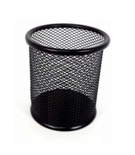 Portalapiz Onix Metal Calado Negro