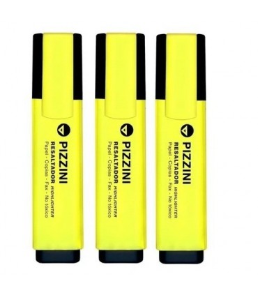 Resaltador Pizzini Amarillo