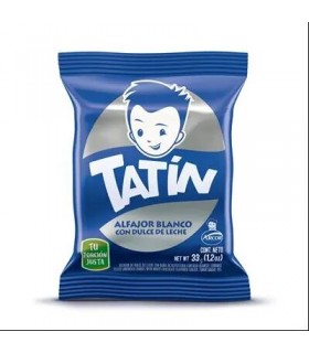 Alfajor Tatín Blanco X33 Grs