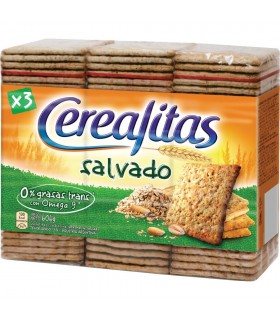 Galletas Cerealitas Salvado 3x202 Grs