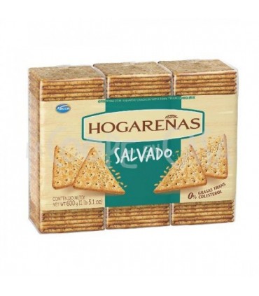 Galletas Hogareñas Salvado 3x200 Grs