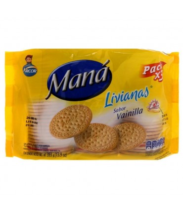 Galletas Maná 3x145 Grs