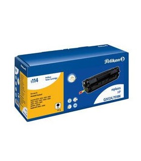 Cartucho Toner Pelikan Q2612A Negro para HP1010/1012/1020