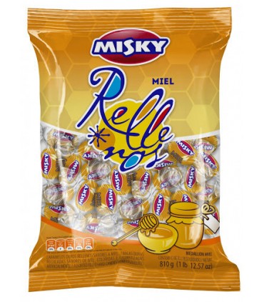 Caramelos Miel Misky x810g