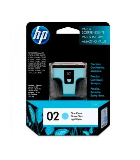 Cartucho hp 02 Cyan Light